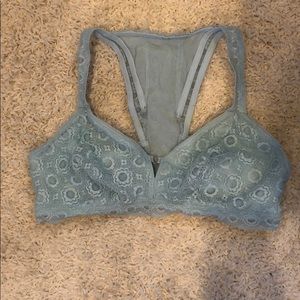 light blue bralette